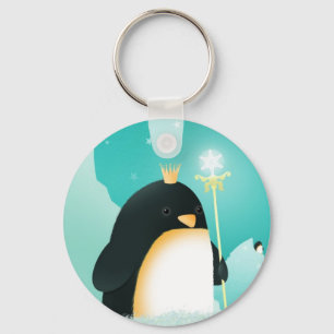 Porte-clés Puissance aux pingouins - porte - clé d'empereur