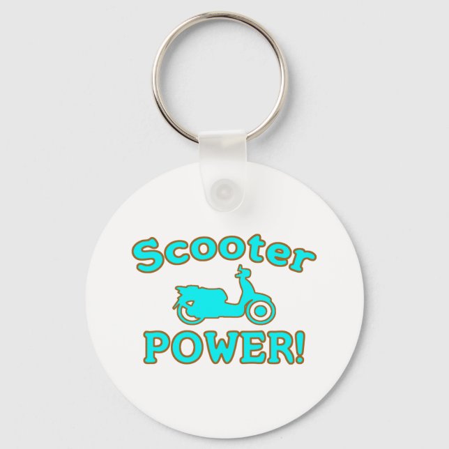 Porte-clés PUISSANCE DE Scooter ! (Recto)