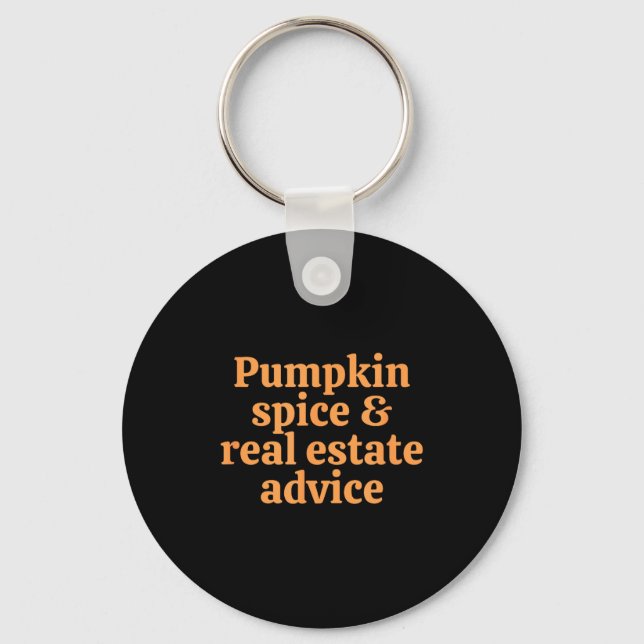 Porte-clés Pumpkin Sce And Real Estate Advice  (Recto)