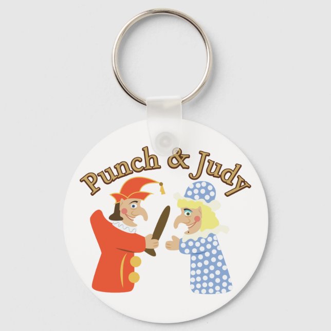 Porte-clés Punch et Judy (Recto)