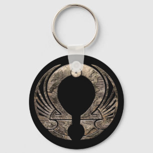 Porte-clés Punto Omega - porte - clé rond de logo