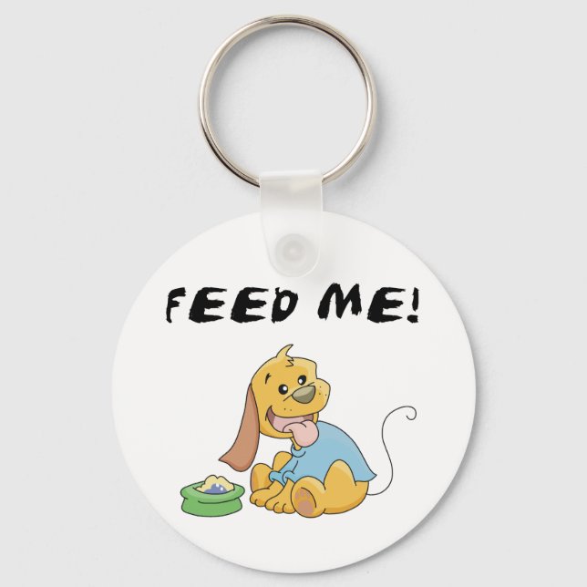 Porte-clés Puppy Feed Me Tshirts et cadeaux (Recto)