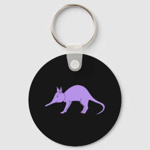 Porte-clés Purple Aardvark