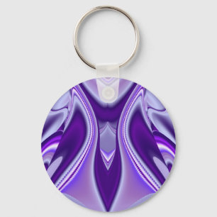 Porte-clés Purple Dreams, Imaginaire Abstrait Rainbow-Art