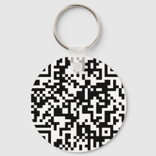 Porte-clés QR code design
