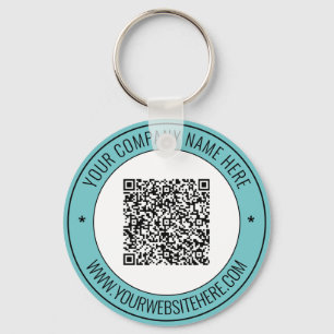 Porte-clés QR Code Nom Site Web Porte - clé Société promotion