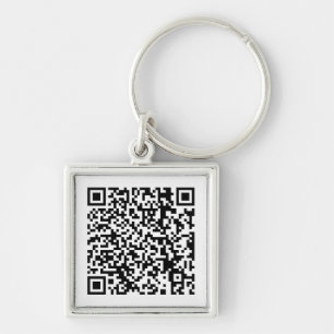 Porte-clés Qr Code RickRoll Gif