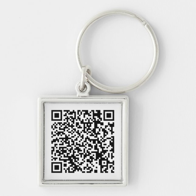 Porte-clés Qr Code RickRoll Gif (Devant)