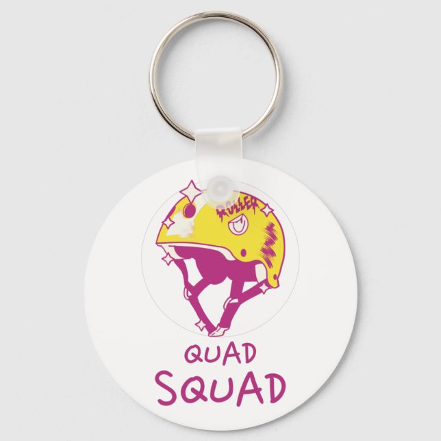 Porte-clés Quad Squad (Recto)