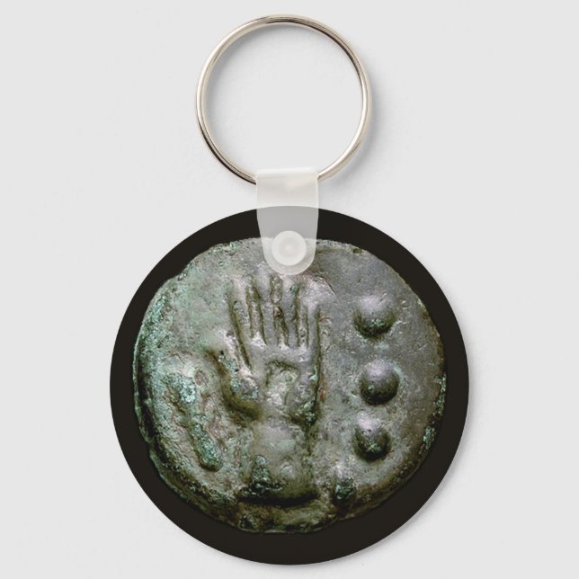 Porte-clés Quadrans Graves De La Main Gauche (Recto)