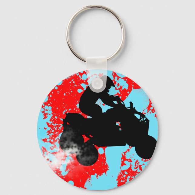 Porte-clés quads. (Recto)