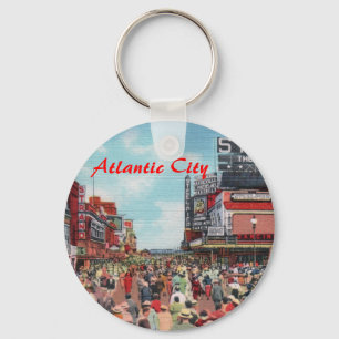 Porte-clés Quai en acier - Atlantic City