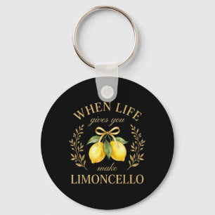 Porte-clés Quand la vie donne des citrons, faites du Limoncel