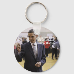 Porte-clés quarante-quatrième Le Président Barack Obama