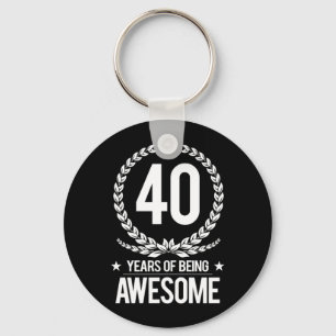 Porte-clés quarantième Anniversaire (40 ans d'être