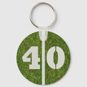 Porte-clés quarantième Cadeau d'anniversaire