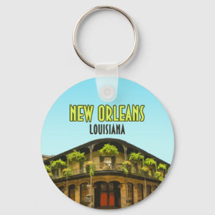 Porte-clés Quartier français de la Nouvelle-Orléans Louisiane