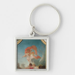 Porte-clés Quatre saisons dans Salle du Conseil - été