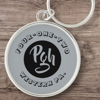 Porte-clés Quatre Un Deux Pgh Yinzer Sports Custom Pa Porte -