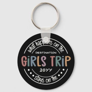 Porte-clés Que se passe-t-il sur Girls Trip Custom Girls Week
