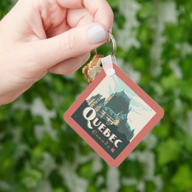 Porte-clés Québec Canada | Château Frontenac (main)