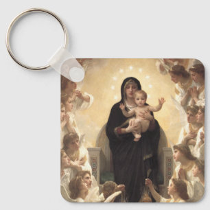 Porte-clés Queen of the Angels Regina Angelorum by Bouguereau