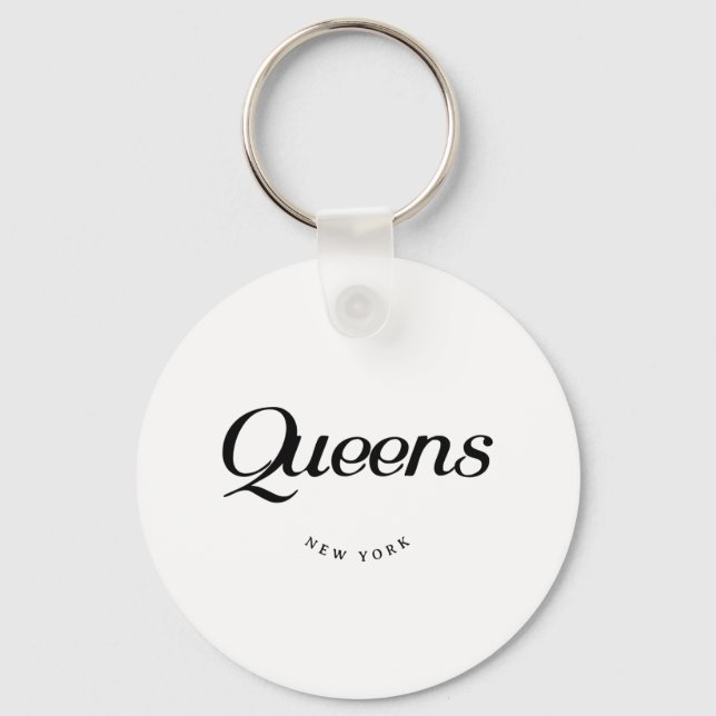 Porte-clés Queens NY (Recto)