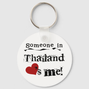 Porte-clés Quelqu'Un En Thaïlande M'Aime