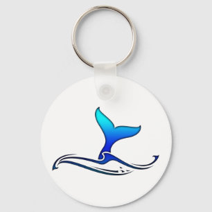 Porte-clés Queue de baleine