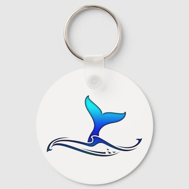 Porte-clés Queue de baleine (Recto)