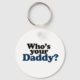 Porte-clés Qui est ton papa ?