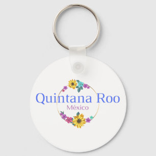 Porte-clés Quintana Roo Mexico Travel Destination Bridesmaid