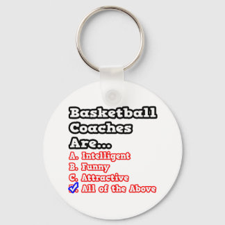 Porte-clés Quiz de l'entraîneur de basket...Plaisanterie
