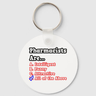 Porte-clés Quiz du pharmacien...Plaisanterie