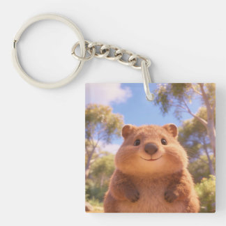 Porte-clés Quokka Grassouillet Mignon