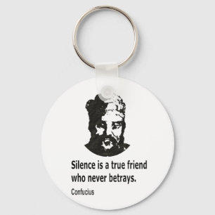 Porte-clés Quote By Confucius