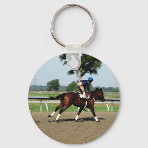 Porte-clés Race horse keychain