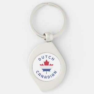 Porte-clés Racines canadiennes néerlandaises