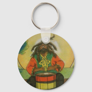 Porte-clés racines de musique reggae