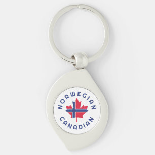 Porte-clés Racines norvégiennes canadiennes