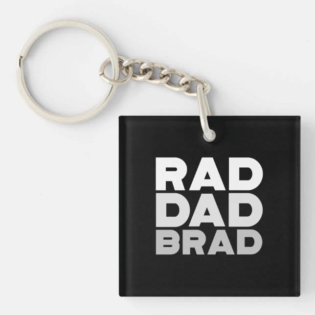 Porte-clés Rad Papa Brad (Devant)