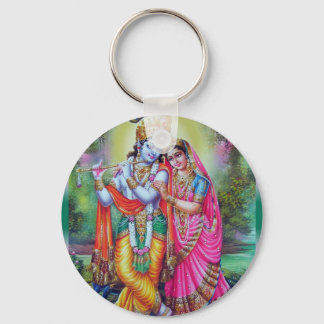 Porte-clés Radha et Krishna