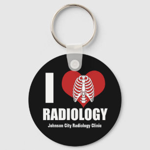 Porte-clés Radiologie cardiaque radiologue mignon