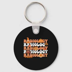 Porte-clés Radiologie rétro Citrouille radiologue Xray Fall T