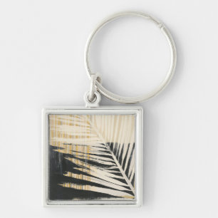 Porte-clés Raffie d'or - Franges de palmiers