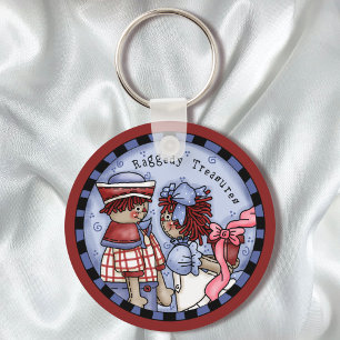 Porte-clés Raggedy Ann aime Andy Porte - clé