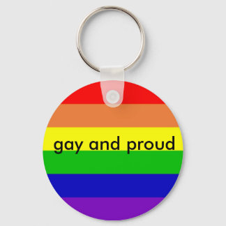 Porte-clés rainbow_flag_1024_768, gay et fier