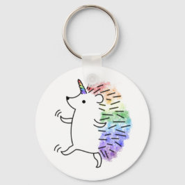 Porte-clés Rainbow Hedgicorn