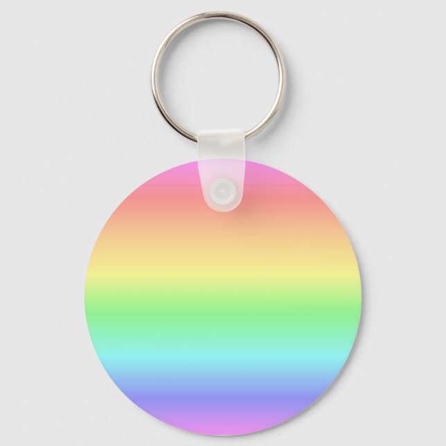 Porte-clés Rainbow Pastel (Recto)