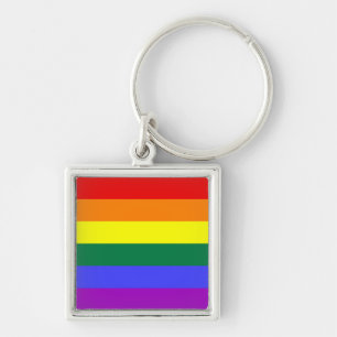 Porte-clés Rainbow Pride Flag Keychain